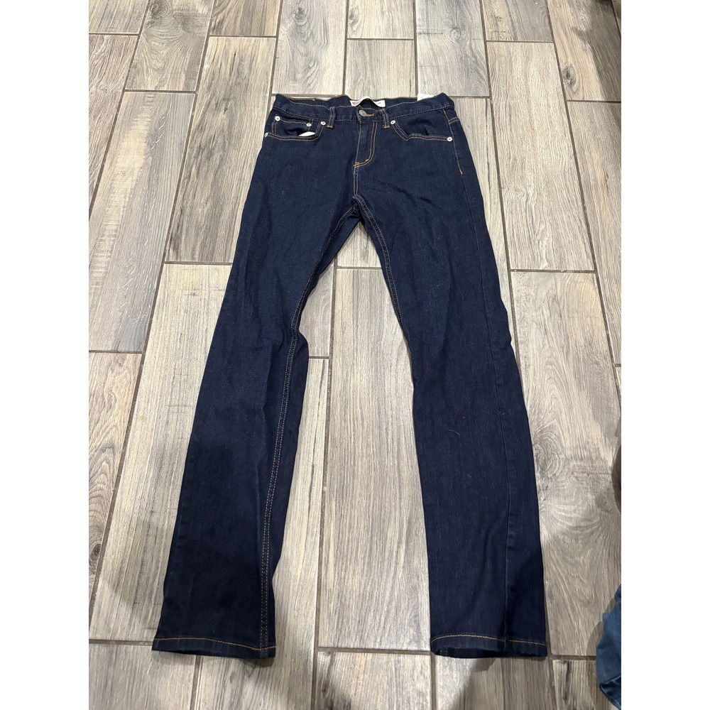 Levi's 502 Regular Taper Fit Men's Jeans‎ Dark Wash Blue W28 L28